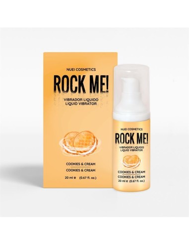 Rock Me! Vibrador Liquido Cookies And Cream 20 Ml