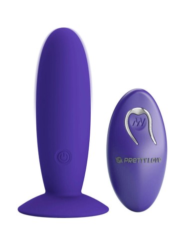 Pretty Love  Youth Plug Anal Vibrador Control Remoto Violeta