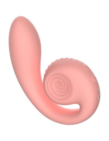 Vibrador Snail Vibe Gizi Estimulador Dual Rosa