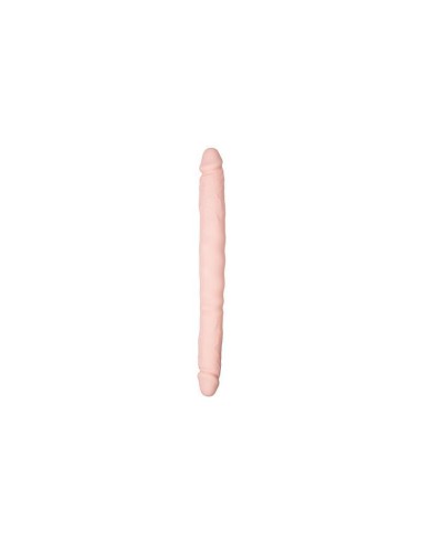 Dildo Doble Flexible Silicona Natural 40 Cm