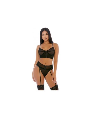 Get The Hook Lingerie Conjunto Negro