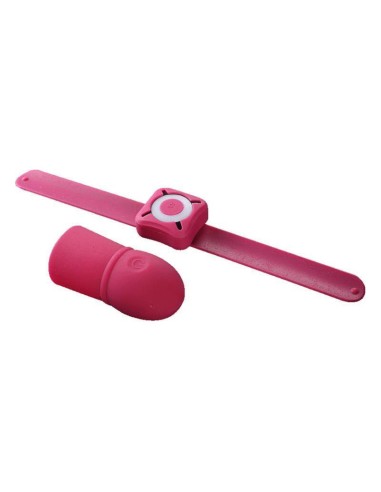 Super Striker Funda Para El Pene Con Vibración Rosa