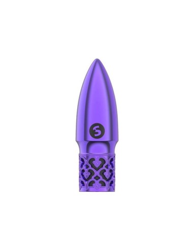 Glitter - Rechargeable Abs Bullet - Morado