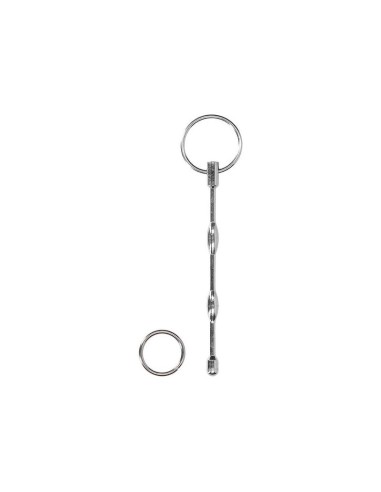 Urethral Sounding - Ribbed Plug With Ring