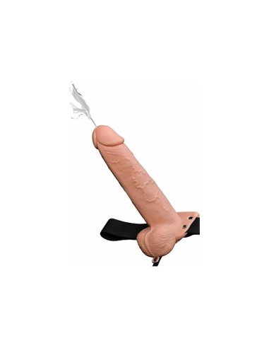 Arnes Elastico Con Dildo Hueco 9 Funcion Squirting Natural