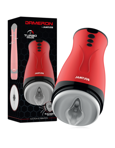 Jamyjob - Dameron Masturbador Con Succión Y Vibración