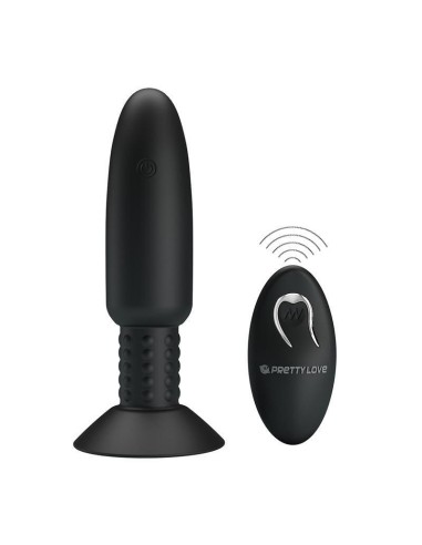 Plug Anal Con Vibración Y Rotación Con Control Remoto Usb