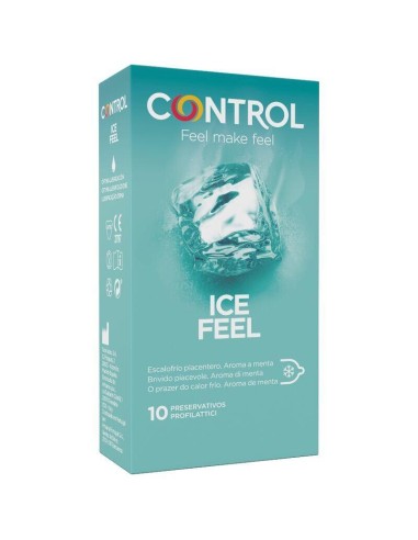 Control - Ice Feel Preservativos Efecto Frio 10 Unidades