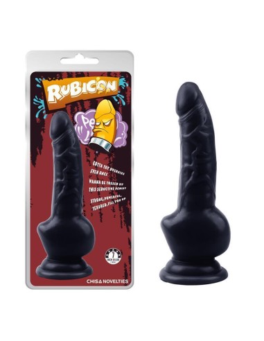 Dildo Obsidian Intruder 18 X 3.2 Cm Negro