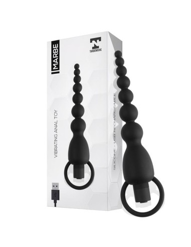 Marbe Cadena Anal Con Vibración Usb Silicona