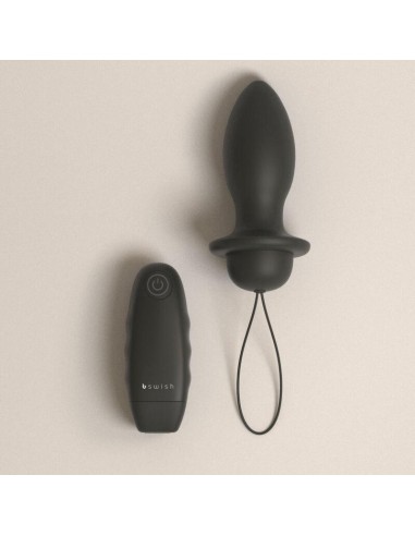 B Swish - Bfilled Classic Vibrating Plug Black