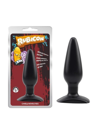 Plug Anal Rubicon 13.5 X 4.5 Cm Negro