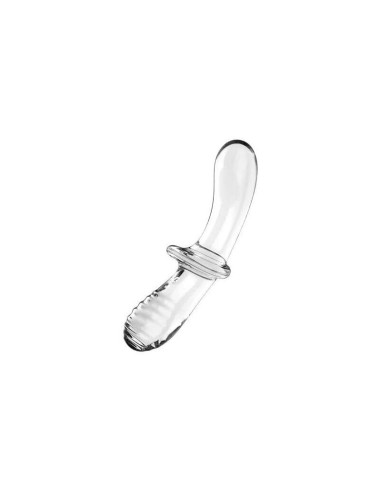 Satisfyer - Double Crystal Dildo Transparente