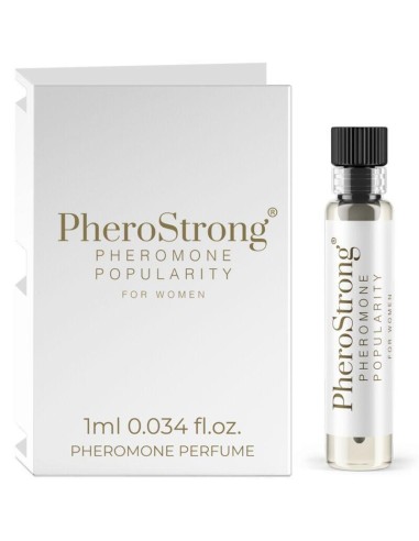 Pherostrong - Perfume Con Feromonas Popularity Para Mujer 1 Ml