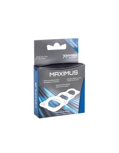 Joydivision - Maximus Pack 3 Anillos Xs + S + M