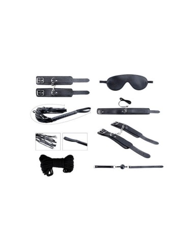 Alive - Secret Desires Kit 7 Piezas Bdsm Negro