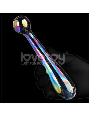 Dildo De Cristal Que Brilla En La Oscuridad Twilight Gleam Alluring Arc