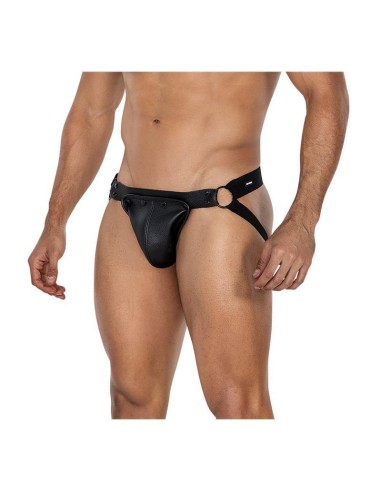 Jockstr4p02 Suspensorio Jocksnap Negro Talla (interno):s/m