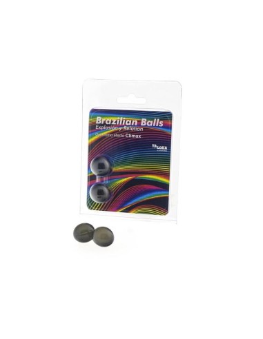 2  Brazilian Balls Explosion De Aromas Gel Excitante Efecto Climax