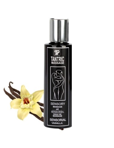 Eros-art - Aceite Masaje Tantrico Natural Y Afrodisíaco Vainilla 100 Ml