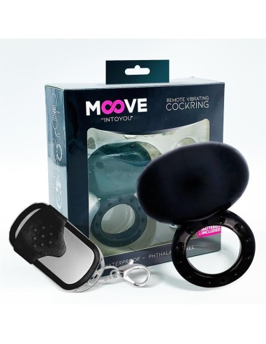 Anillo Vibrador Con Control Remoto Negro