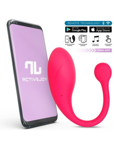 Huevo Vibrador Bulby  Con App Rojo