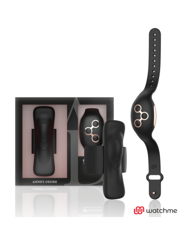 Anne's Desire - Panty Pleasure Tecnologãa Watchme Negro/gold