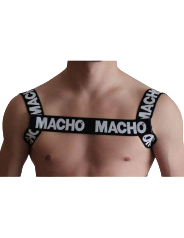 Macho - Arnes Doble Negro