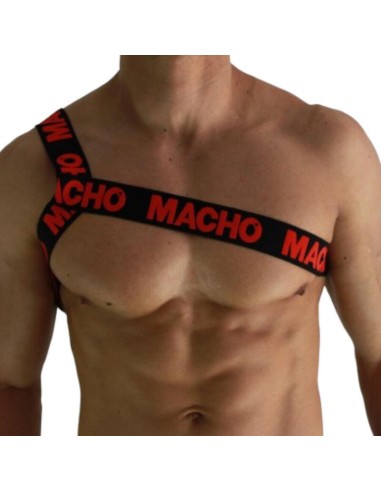 Macho - Arnes Romano Rojo S/m