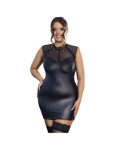 Subblime - Vestido Sexy De Cuero L/xl