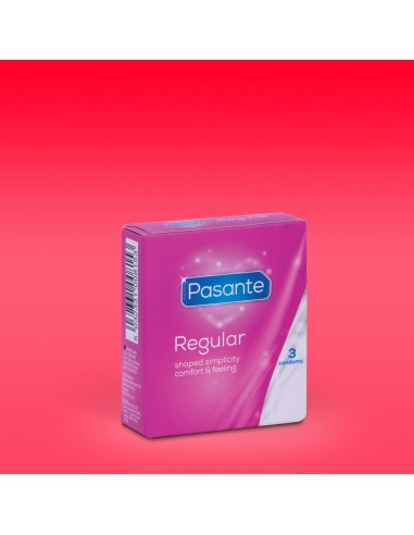 Pasante Condom Gama Regular 3 Unidades