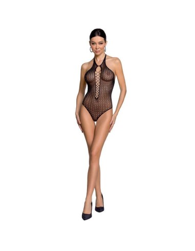 Passion Woman Bs088 Bodystocking Negro Talla Unica