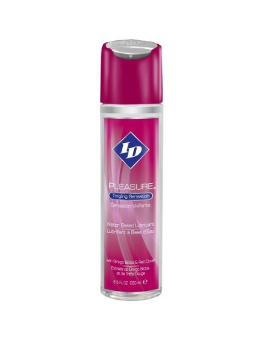 Id Pleasure  Lubricante Base Agua Tinging Sensation 250 Ml