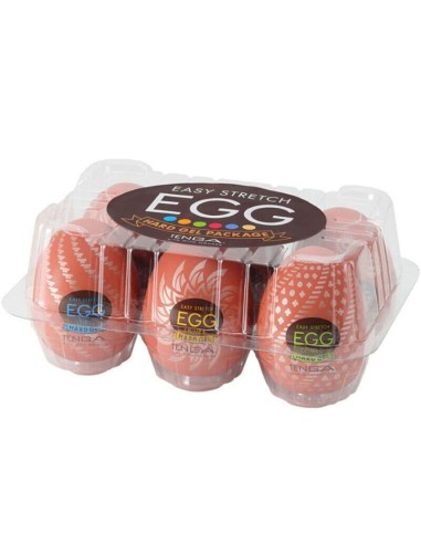 Tenga - Hard Boiled Huevo Masturbador Pack 6 Uds