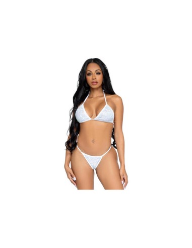 Phoenix Bikini Set - Blanco Talla S