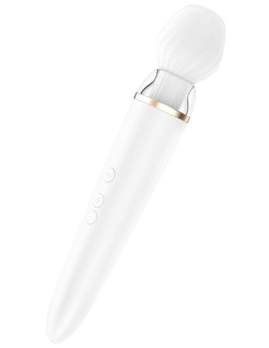 Satisfyer Double Wand-er Blanco