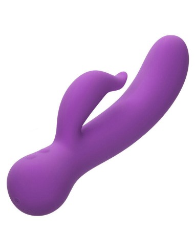 Calexotics - First Time Vibrador Complaciente Recargable Morado