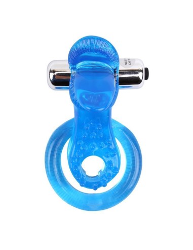 Anillo Vibrador Para El Pene The Tongue Azul