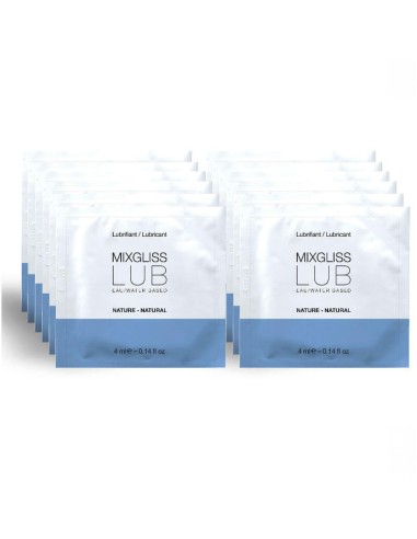 Mixgliss Pack De 12 Monodosis Lubricante Base De Agua Lub