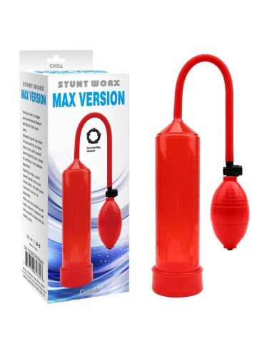 Bomba De Succion Para El Pene Max Version Rojo