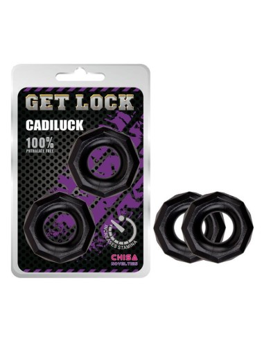 Anillos Para El Pene Cadiluck Negro