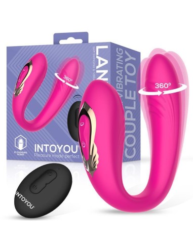 Lanty Vibrador Para Parejas Con Oscilación 360º Y Control Remoto