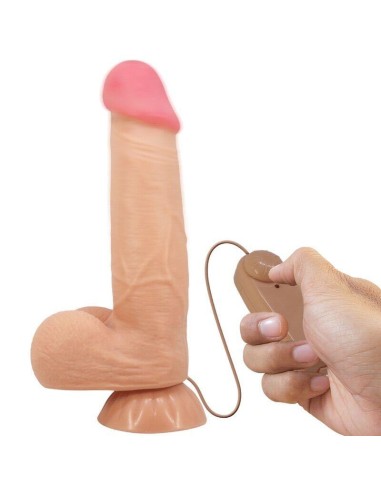 Pretty Love - Sliding Skin Series Dildo Realístico Con Ventosa Piel Deslizante Control Remoto  Natural 21.8 Cm