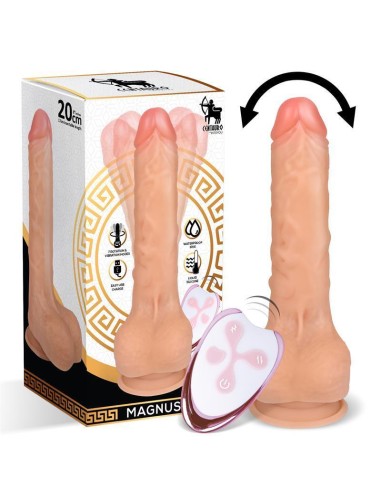 Magnus Versión 2.0 Dildo Vibrador Rotación Y Control Remoto Usb