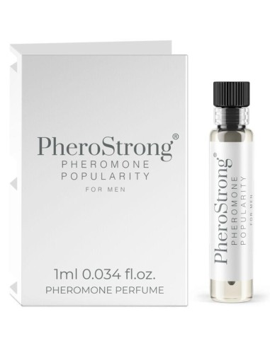 Pherostrong - Perfume Con Feromonas Popularity Para Hombre 1 Ml