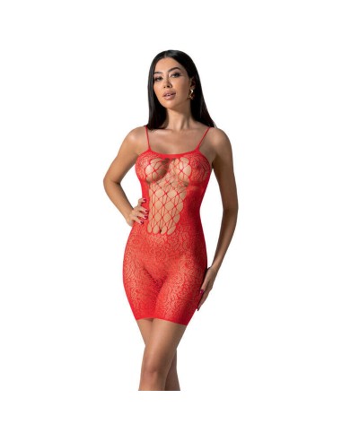 Bodystocking Passion  Bs096  Rojo Talla Unica