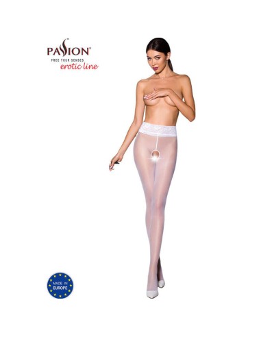 Medias  Passion  Tiopen 008 Blanco 3/4 (30 Den)