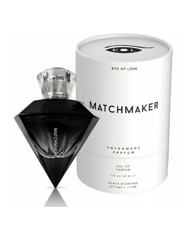 Eye Of Love  Matchmaker Black Diamond Perfume Feromonas Para Ambos 30 Ml