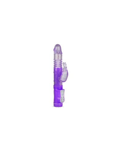 Vibrador  Percutador Y Bolas Rotadoras Púrpura