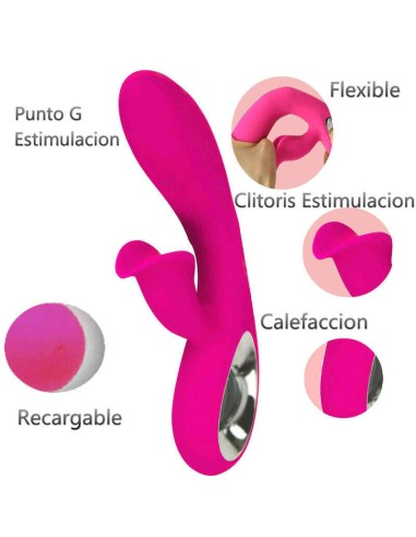 Armony - Daro Vibrador & Estimulador Pull Ring Fucsia